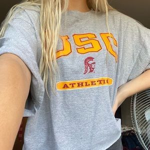 USC cropped top